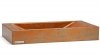 S.V.I.S. Design UMYWALKA 60 CM SIRIUS BASIC - SMOKED METAL, ZIELONY I MIEDZIANY, LAKIER PÓŁMATOWY